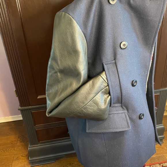 Danier Wool & Leather Jacket Sz.L - Picture 10 of 16